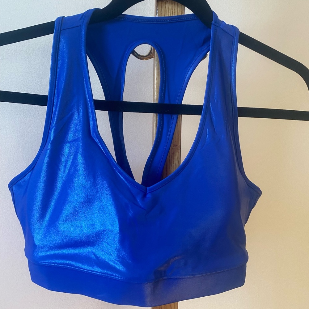 NWOT carbon38, blue top, medium